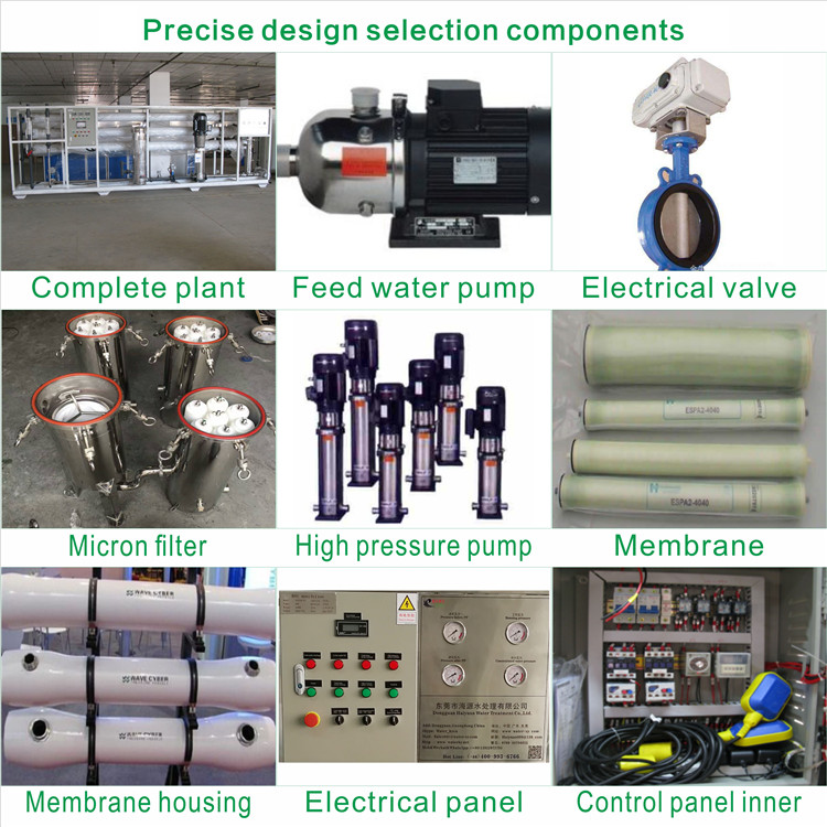 Reverse osmosis water plant precise design selection components show.jpg